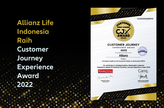 Allianz Life Indonesia Raih Customer Journey Experience Award 2022