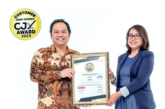 Allianz Life Indonesia Raih Customer Journey Experience Award 2023 