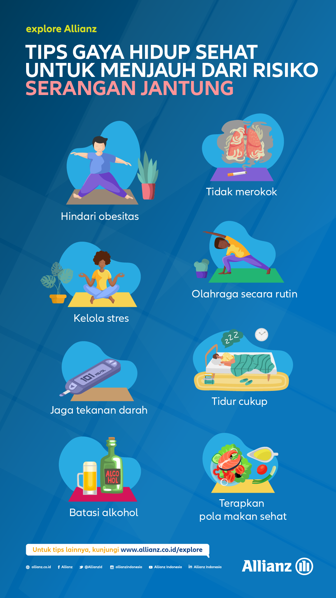 Tips Gaya Hidup Sehat Untuk Menjauhi Risiko Serangan Jantung