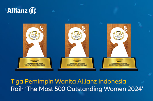Tiga Pemimpin Wanita Allianz Raih The Most 500 Outstanding Women 2024